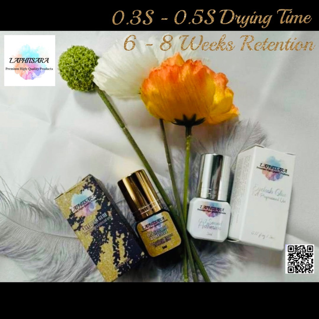 0.3Sec-0.5Sec 6-8Weeks Long Lasting Eyelash Extensions Max Bond Glue 5ml /Adhesive Fast Strong
