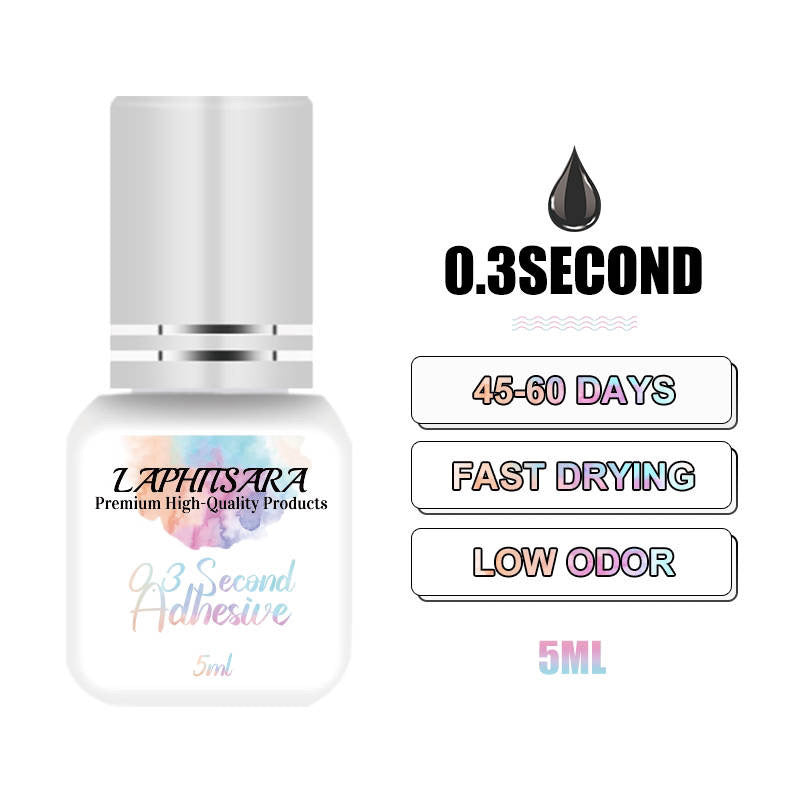 0.3Sec 6-8Weeks Long Lasting Eyelash Extensions Max Bond Glue 5ml /Adhesive Fast Strong
