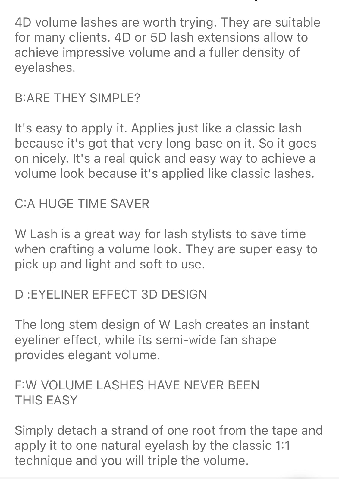 Premade Mink 4D Professional Eyelash Extension  High-Quality Lashes D Curl 9-15mm Mixed tray thickness:0.07mm